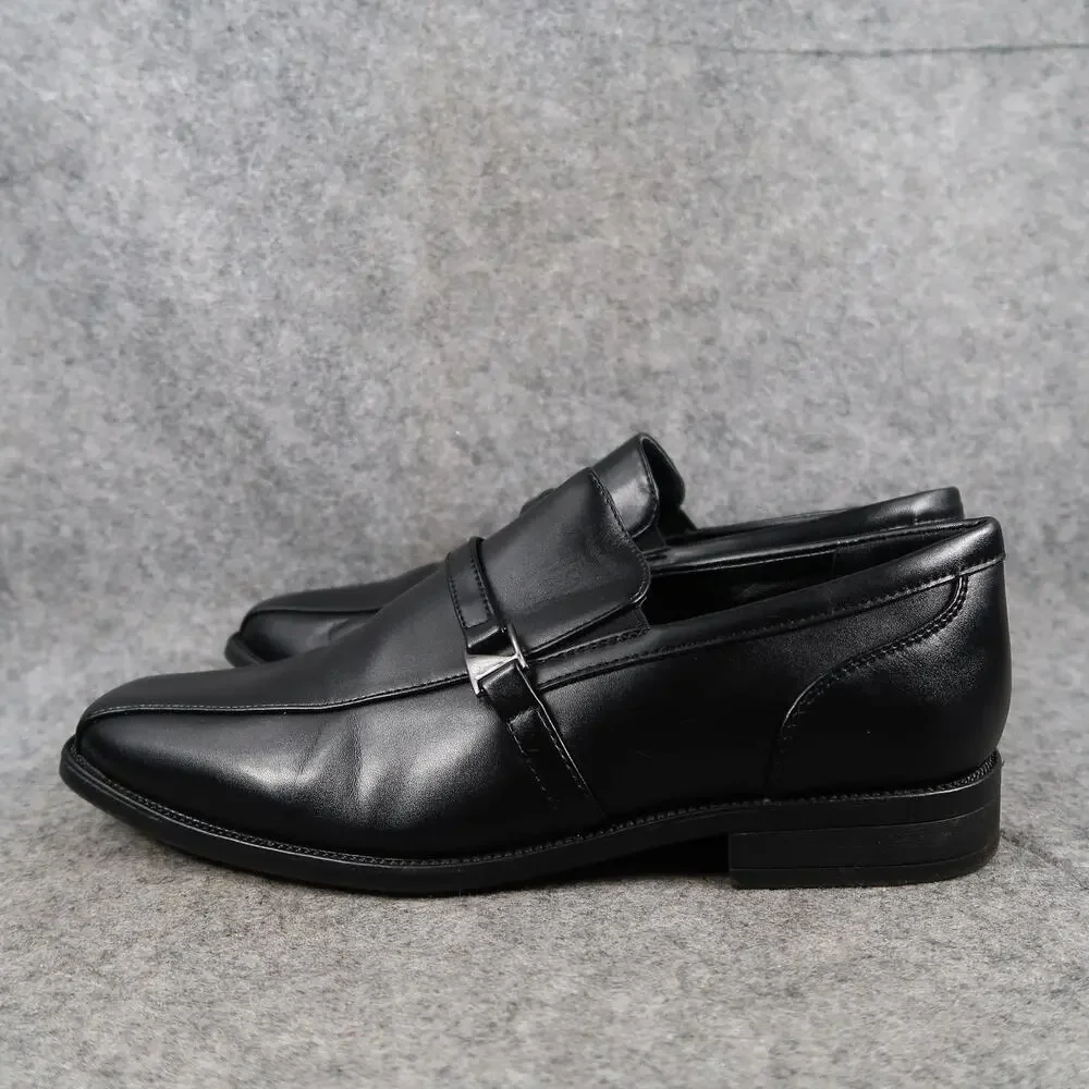 Perry Ellis Shoes Big Kids 6 Lucas Loafers Dress Slip On Formal Classic Black